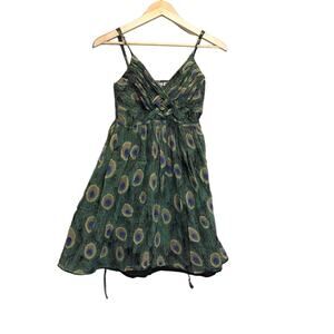 Peacock pura vida dress‎ x small